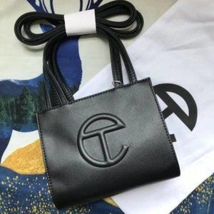 Brand New Telfar Small Black Shopping Bag